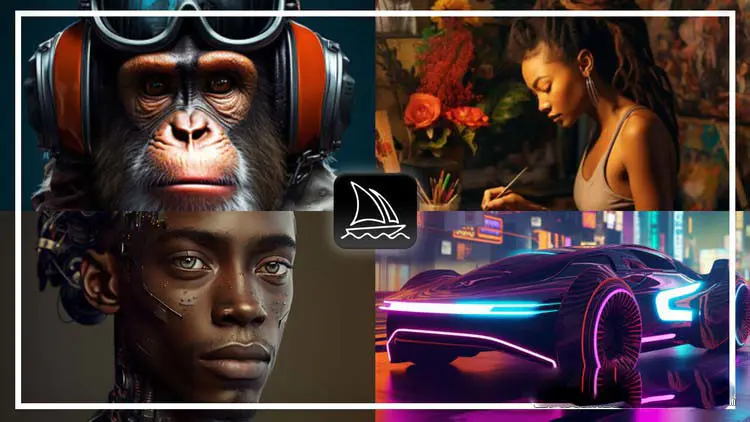 完整的Midjourney AI大型课程：AI绘图从初学者到精通-36节课-中英字幕-航海圈