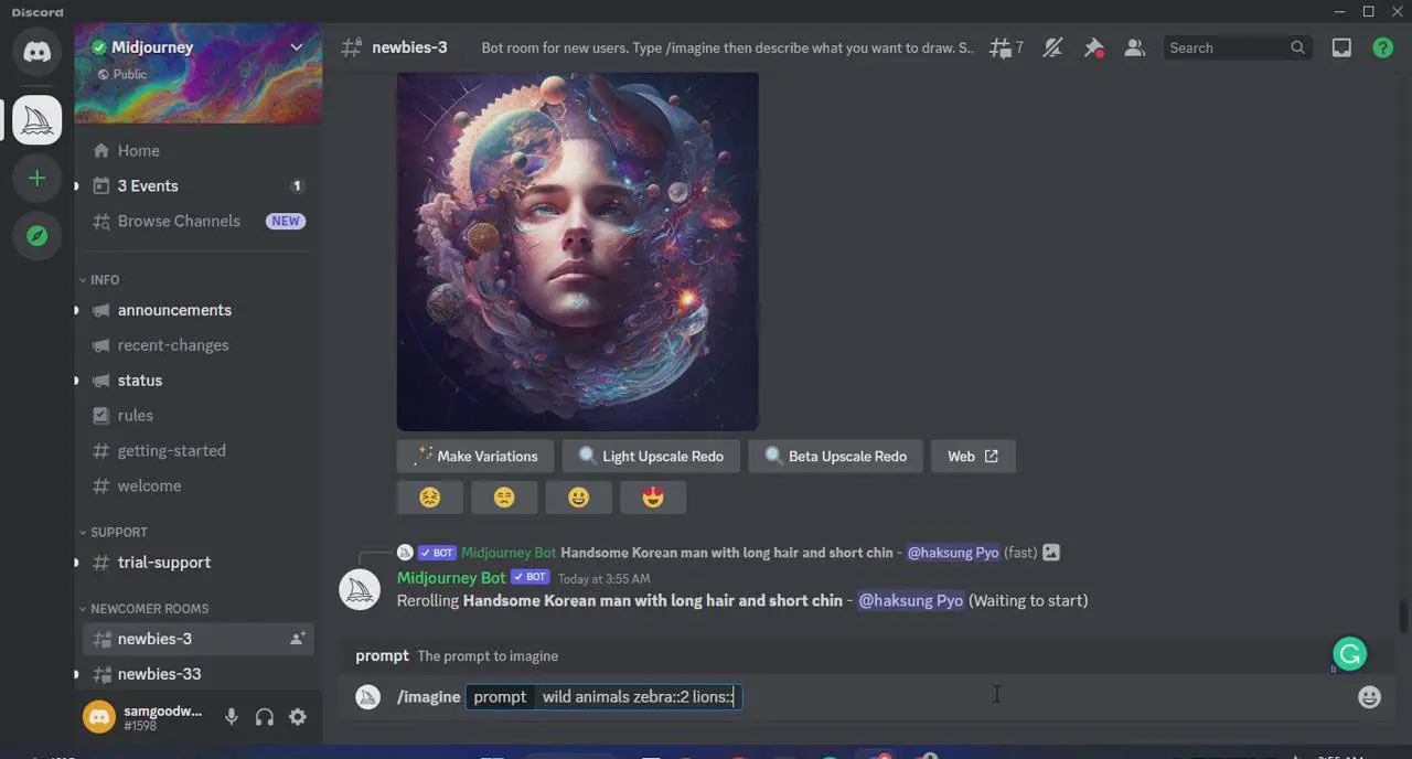 Midjourney AI人工智能艺术图片从入门到高级创作教程-34节课-中英字幕-航海圈