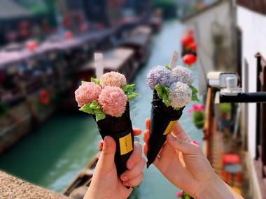 冰淇淋卷出新高度，漂亮到不舍得吃….-航海圈