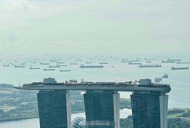 图片[2]-新加坡港口都堵成这样了，放眼一望全是….-网创风向标论坛-网络创业-网创圈