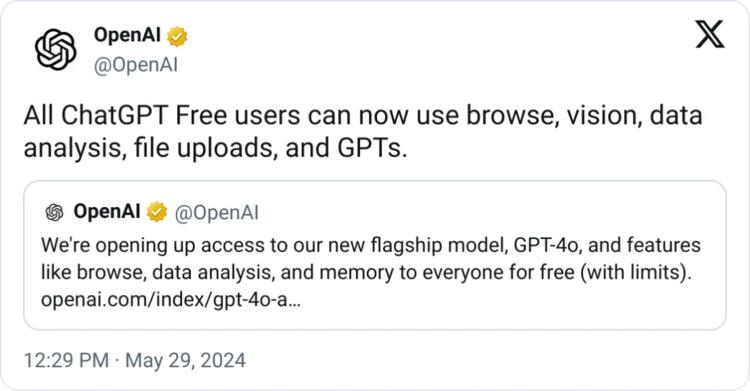 免费用户可以使用gpts了….-搞钱风向标论坛-航海社群内容-航海圈
