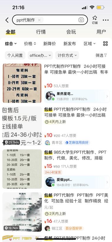 临近毕业季，PPT代制作这个需求很大….-航海圈