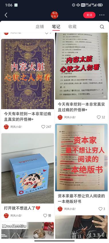 小红书店铺 ｜ 虚拟资料从6.1开始….-航海圈