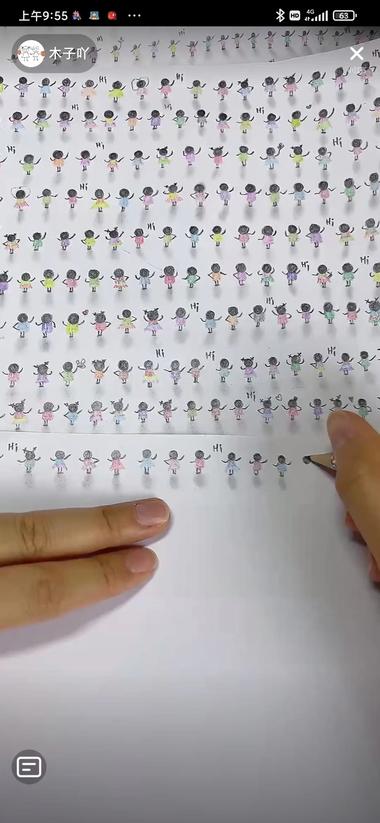 发现一个直播间只用棉签和彩铅绘画，….-航海圈