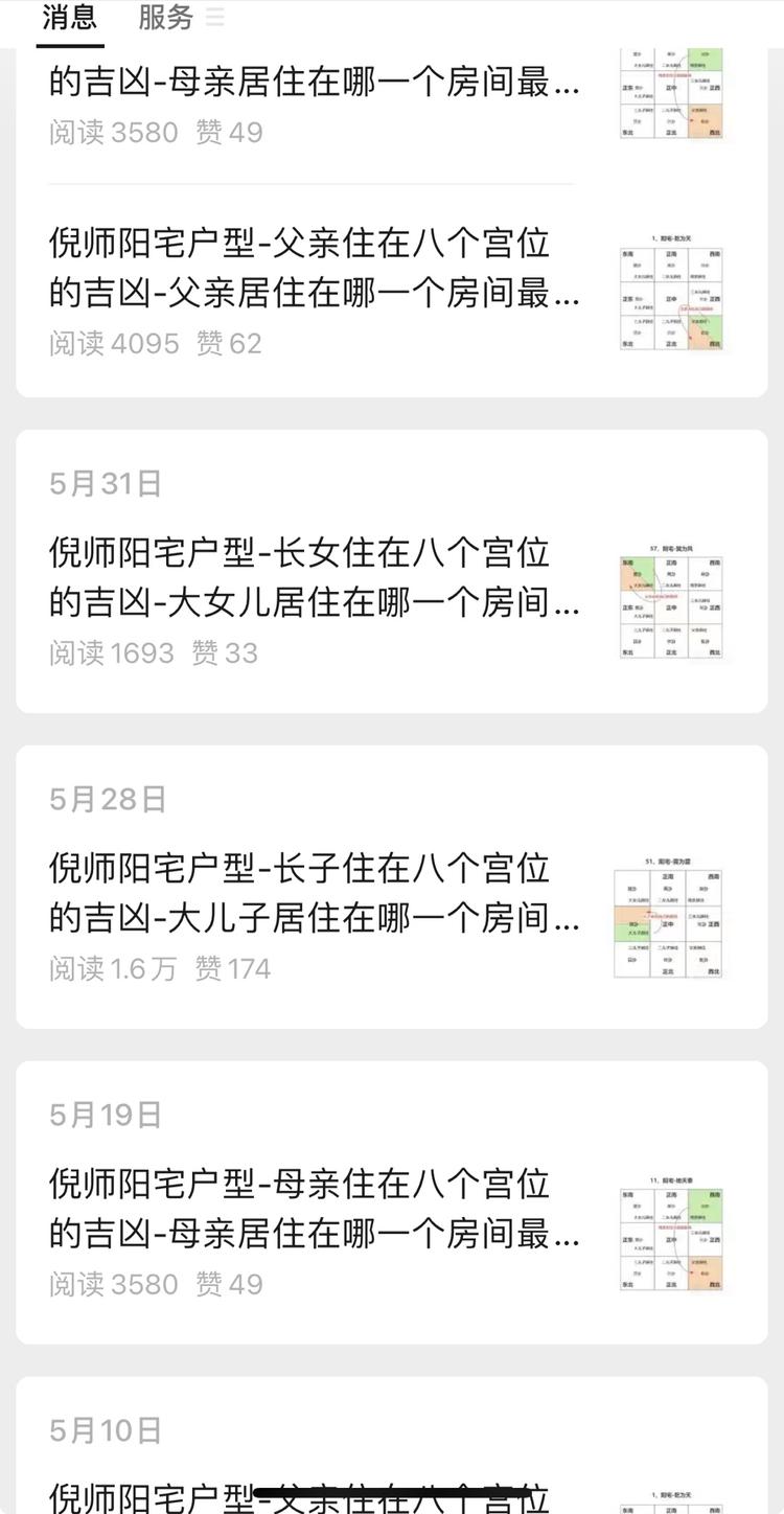 国学细分赛道-阳宅户型图，看这个公众号….-航海圈
