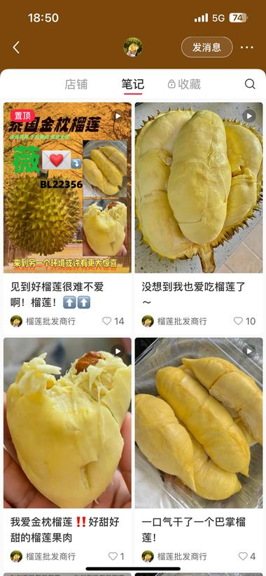 榴莲怎么挑，小红书爆火带货榴莲月入十….-航海圈