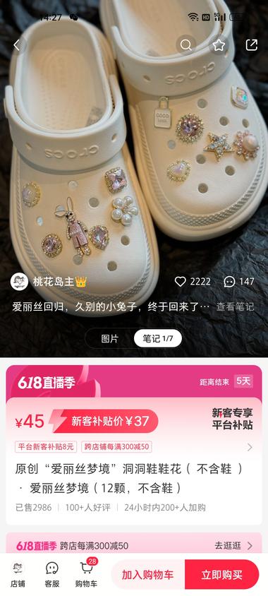 图片[3]-赛道+项目：小红书卖 洞洞鞋鞋花

….-网创风向标论坛-网络创业-网创圈