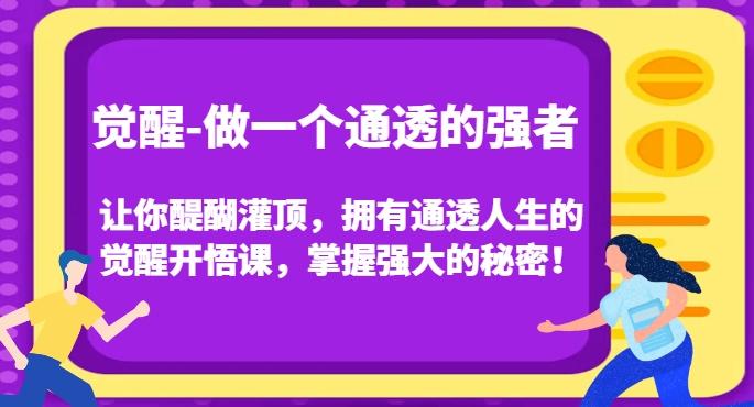 觉醒-做一个通透的强者，让你醍醐灌顶，拥有通透人生的觉醒开悟课，掌握强大的秘密！-航海圈