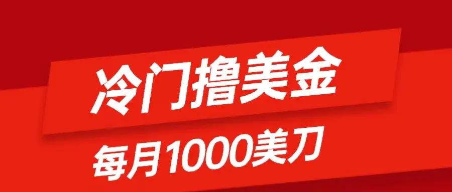 冷门撸美金项目：只需无脑发帖子，每月1000刀，小白轻松掌握-航海圈