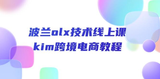 波兰olx 技术线上课，kim跨境电商教程-航海圈