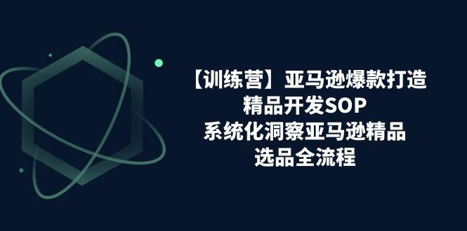 【训练营】亚马逊爆款打造之精品开发SOP，系统化洞察亚马逊精品选品全流程-航海圈
