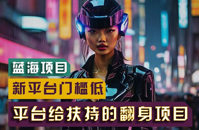 【蓝海项目】新平台无脑搬运，翻身项目 门槛低 小白也能轻松上手 日入500+-航海圈