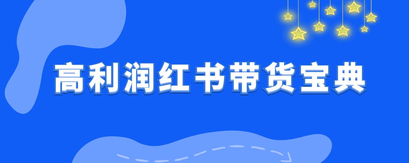 从0到100W利润的小红书带货宝典-航海圈