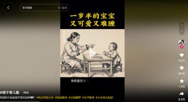 图片[2]-抖音上刷到了，AI育儿风素描视频，….-网创风向标论坛-网络创业-网创圈