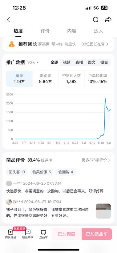 图片[2]-夏天轻薄抗菌防臭袜子，六月中实时销量….-网创风向标论坛-网络创业-网创圈
