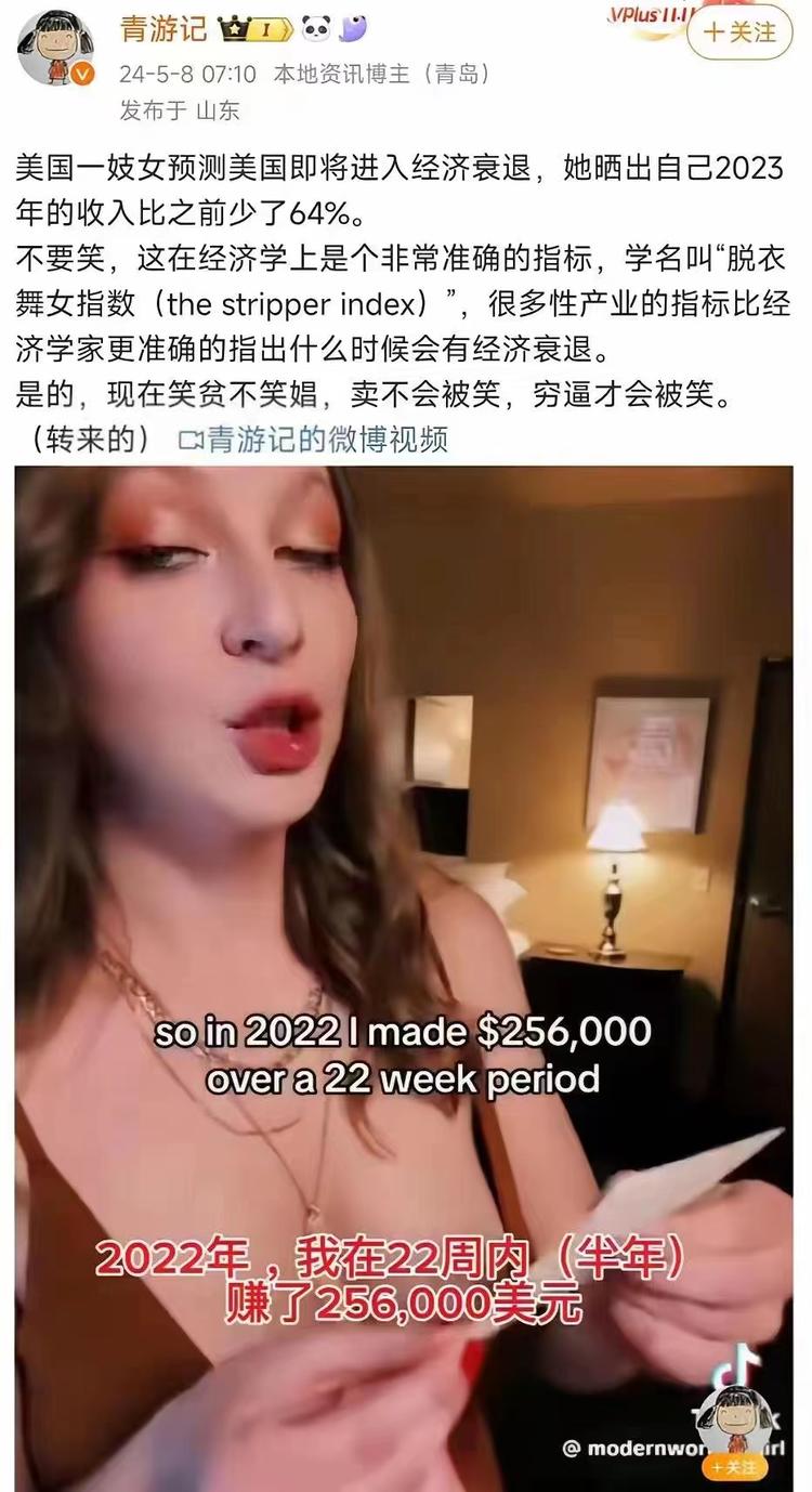 “脱衣舞女指数(the s..#风向标-搞钱风向标论坛-航海社群内容-航海圈