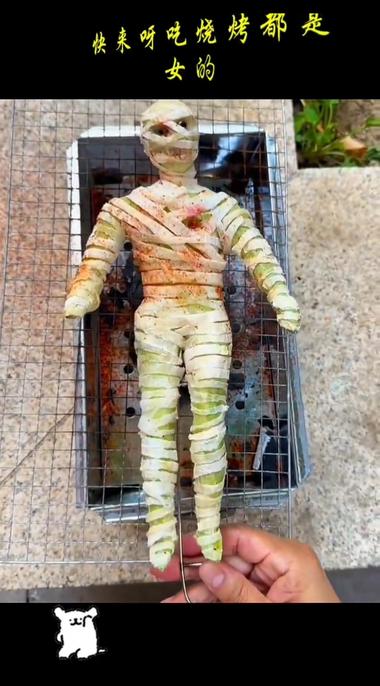 趣味性的烧烤方式，对于猎奇..#风向标-航海圈