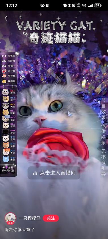 图片[2]-生活不易，猫咪叹气！
猫咪直播，刷礼….-网创风向标论坛-网络创业-网创圈