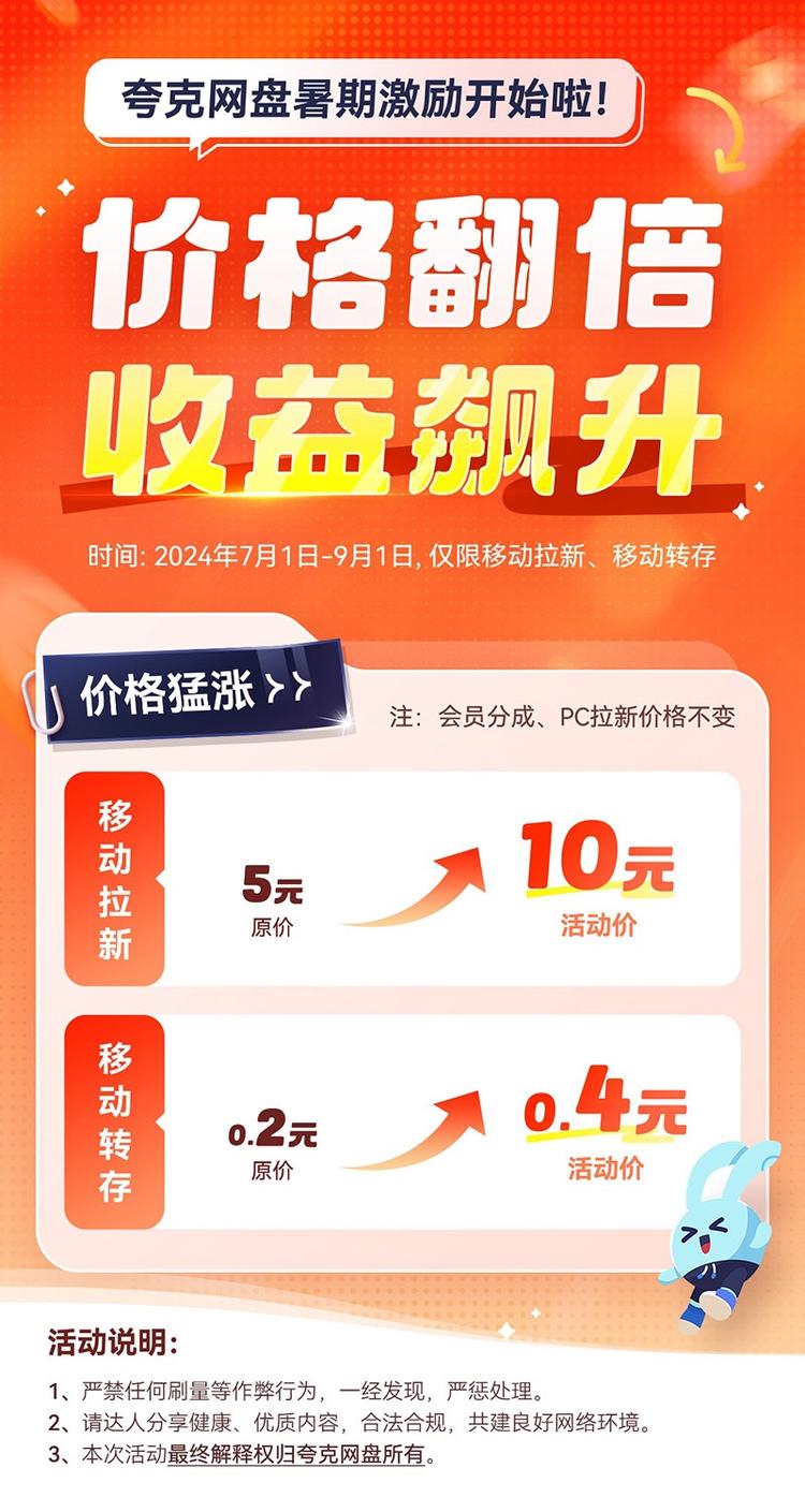 夸克网盘暑假拉新奖励翻倍，..#风向标-搞钱风向标论坛-航海社群内容-航海圈