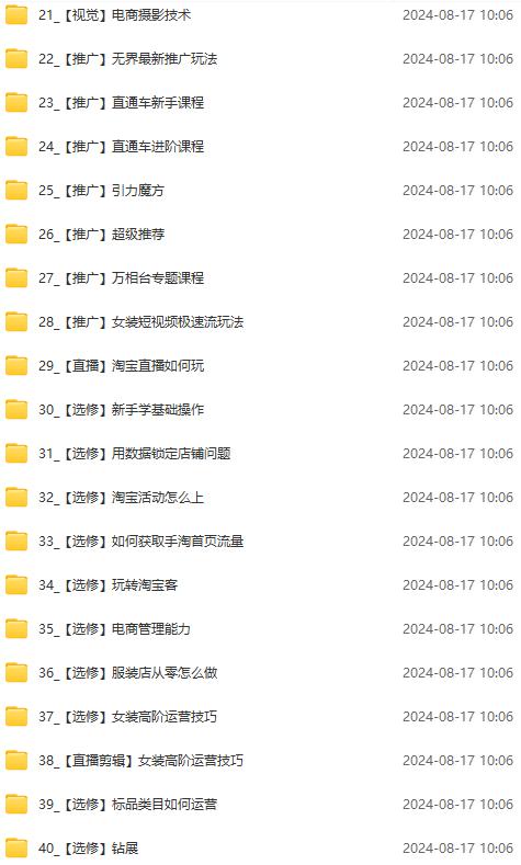 图片[3]-淘系运营实战班：市场分析、定位、定价、引流、产品策划，爆品打造-航海圈